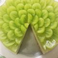 クックZCXG9H☆'s cooksnap of when they made シャインマスカットで簡単レアチーズケーキ.