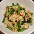 arinoawawa's cooksnap of when they made 【ひき肉で簡単♪】ニンニクの芽炒め.
