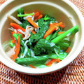 ｊｏｃｏｍｏｍｏｌａ's cooksnap of when they made 【ホットクック】小松菜としらすの和えもの.