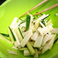 aaikoo's cooksnap of when they made 切って和えるだけ！長芋&胡瓜の山葵和え♪.