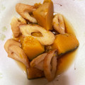 じゅにまま☆'s cooksnap of when they made かぼちゃとちくわの煮物.