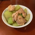 クックE0SQ7W☆'s cooksnap of when they made はやとうりと鶏肉の煮物.