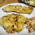 やんちゃんかおちゃん's cooksnap of when they made 進化系魚料理‼秋鮭の生姜マヨパン粉焼き.