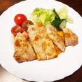クックEY7ECG☆'s cooksnap of when they made ガッツリ肉料理★豚テキ和風玉ねぎ甘辛だれ.