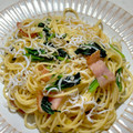 ♪ゆかたん♡'s cooksnap of when they made ほうれん草とシラスの和風パスタ.