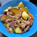 ふらふらおやじ's cooksnap of when they made かぼちゃとさつまいものそぼろあんかけ.