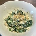 Yokchina's cooksnap of when they made 塩麹豆腐で簡単ほうれん草の白和え.