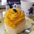 グーグーキッチン's cooksnap of when they made 簡単☆かぼちゃのモンブラン.