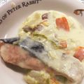 ♪さやbakery♪'s cooksnap of when they made 白菜とシャケのクリーム煮.