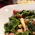 CA・ちぇりー's cooksnap of when they made カーリーケールのガリバタ炒め.