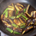 クックQT23CK☆'s cooksnap of when they made オクラとナスの煮浸し.
