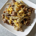 ゆうーみかん's cooksnap of when they made もやしと豚肉の卵炒め.
