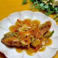 ルパンのかあさん☆彡's cooksnap of when they made 鮭の南蛮漬け.