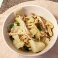 caruga's cooksnap of when they made 相性抜群！！舞茸◇キャベツ和え.