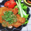かおりかざり's cooksnap of when they made 簡単！甘味噌だれロースとんかつ.