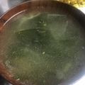 Comodarc's cooksnap of when they made 超簡単！本格的焼肉屋のわかめスープ.