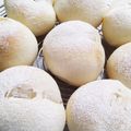 masa＊masa's cooksnap of when they made ☆手ごね☆バターなし☆ふわもち白パン☆.