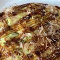 かおかおり〜's cooksnap of when they made 水を使わず牛乳でお好み焼き.