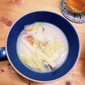 Tsumu's cooksnap of when they made 野菜たっぷり◎やさしいスキムミルクスープ.