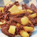 あーこ姐's cooksnap of when they made ばーちゃんの味☆里芋と牛肉の煮物.