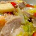 Kユリコ's cooksnap of when they made 激ウマ！白菜のシーフードあんかけ！.