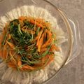 ynnn's cooksnap of when they made ☺大量消費に☆簡単♪豆苗と人参のナムル☺.