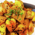 さおりらっくま's cooksnap of when they made 揚げ鶏とさつまいものポン酢炒め.