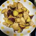 みほはGENEが好き's cooksnap of when they made 鶏肉とさつまいものレモン煮.