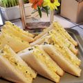 ダッフィーニーうに's cooksnap of when they made 懐かし美味しい卵サンドイッチ。.