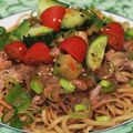 ヨーツ's cooksnap of when they made お好きな麺で！さっぱりゴマダレ麺.