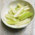 うぐいす♪'s cooksnap of when they made セロリの大好きの食べ方♪.