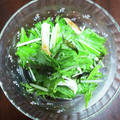 く～まり's cooksnap of when they made 簡単！水菜と海苔の韓国風サラダ.