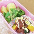 えりこ82☆'s cooksnap of when they made お弁当に♪ミートボールのマヨ焼き.