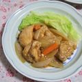 mmameco's cooksnap of when they made チキンとトロトロ玉ねぎの甘辛煮.