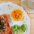 Newチヨコっと♪'s cooksnap of when they made ＊オレンジの飾り切り 太陽？向日葵？＊＊.