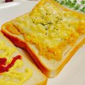 柚子♡⸝⸝⸝'s cooksnap of when they made ツナマヨコーン☆チーズトースト♪.