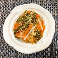 emiiem's cooksnap of when they made 水菜とにんじんの中華あえ.