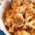 ぶび＊＊＊'s cooksnap of when they made 鶏と人参の炊き込みご飯.
