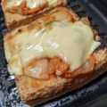 じゅんともた's cooksnap of when they made 厚揚げ♡キムチピザ.