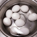 こずっぺ's cooksnap of when they made 簡単なゆで卵の作り方♩.