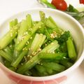 アップイエ's cooksnap of when they made かぶの茎だけで★シャッキリ漬物★.