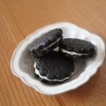 わらし's cooksnap of when they made オレオ風ブラックココアクッキー.