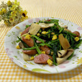 toraちゃん♪'s cooksnap of when they made ✿エリンギとほうれん草のバター炒め✿.