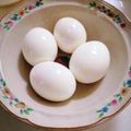 Ryuosuwari's cooksnap of when they made 笑える♪ツルツルッっと簡単ゆで卵の殻むき.