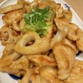 ねみねみ's cooksnap of when they made 鶏むねとレンコンの照り照り。.