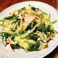 ちゃちゃまる26's cooksnap of when they made ほうれん草と卵とハムのマヨソテー.