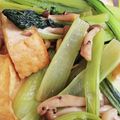 ほにゃさん's cooksnap of when they made 小松菜と厚揚げとしめじの煮物.