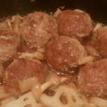 Ｍぱん's cooksnap of when they made ふわふわミートボールハンバーグ.