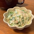 まなポコ's cooksnap of when they made 水菜と豆腐のさっぱり梅サラダ.