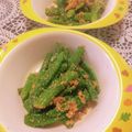 みちばたの花's cooksnap of when they made 【簡単】インゲンの胡麻和え.